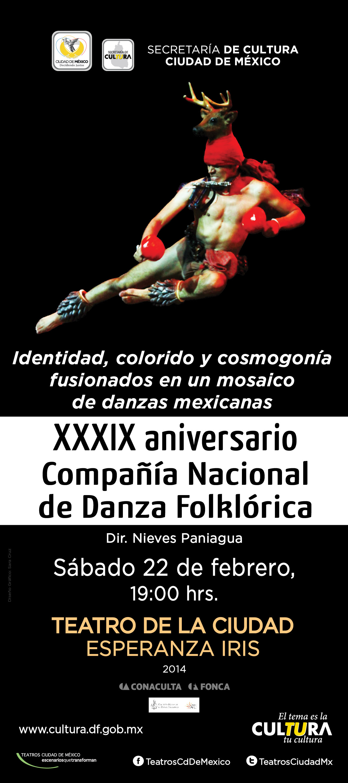 Celebra Su 39 Aniversario La Compañía Nacional De Danza Folklórica Almomentomx 3435