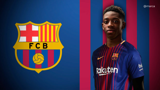 Barcelona ficha a Ousmane Dembéle por 105 mllones de Euros