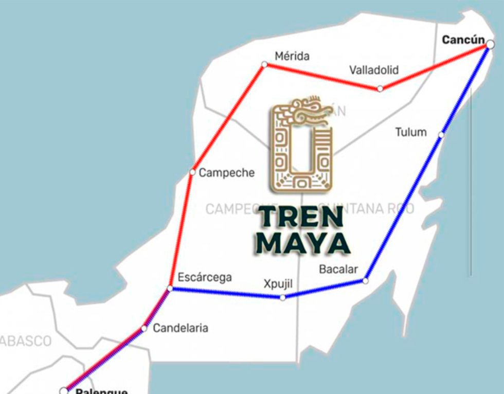 Tren Maya tendrá capacidad para trasladar a 3 millones de visitantes al