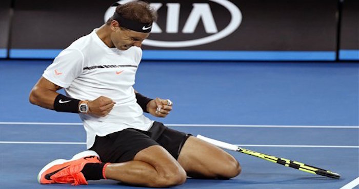 Nadal vence a Raonic y pasa a semifinales del Abierto de Australia
