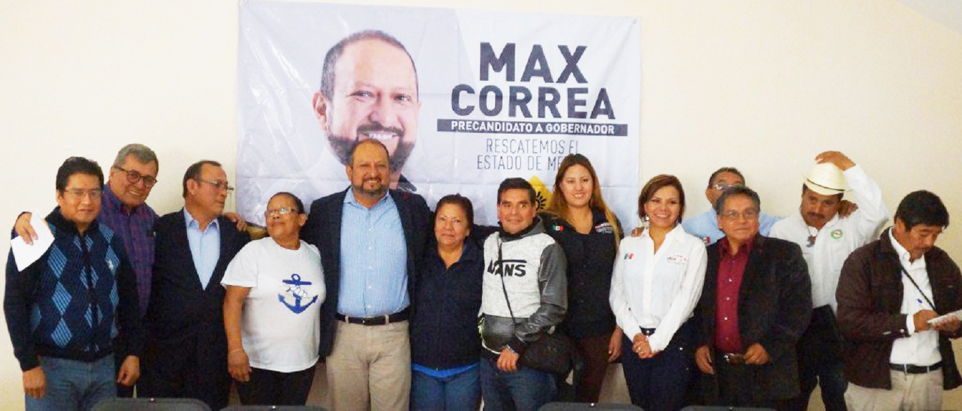 Respaldan organizaciones sociales y campesinas candidatura de Max Correa
