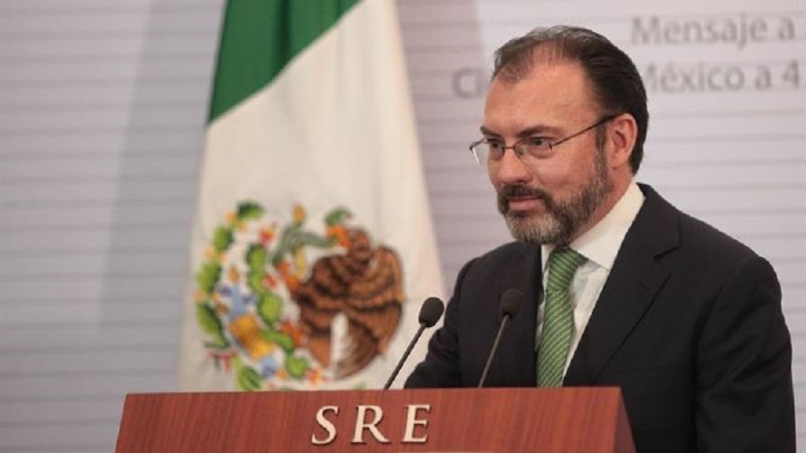 Niega Videgaray  haber manipulado discurso de Trump