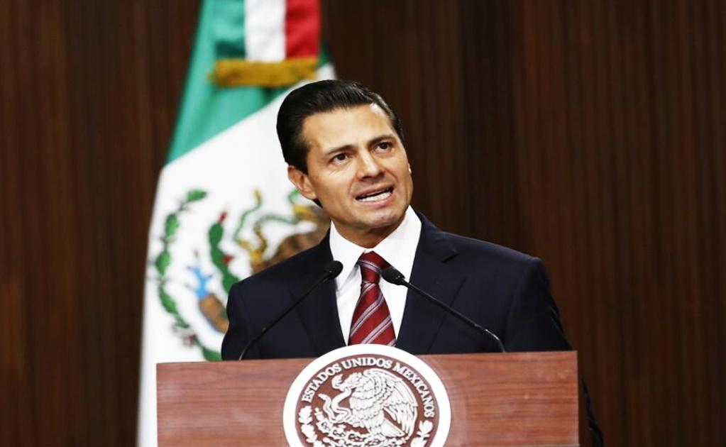 Peña Nieto insta a la unidad nacional