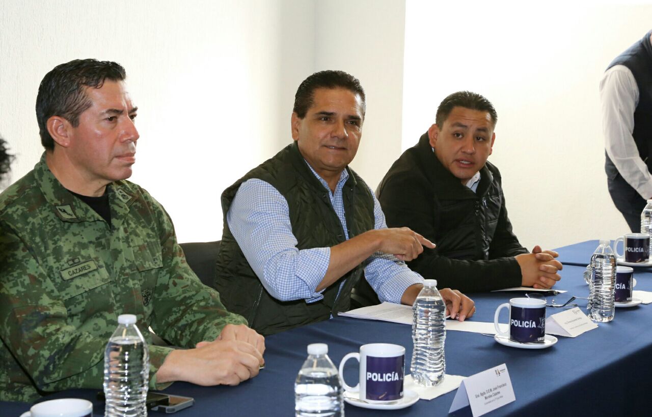 Encabeza Aureoles reunión del Grupo de Coordinación Michoacán