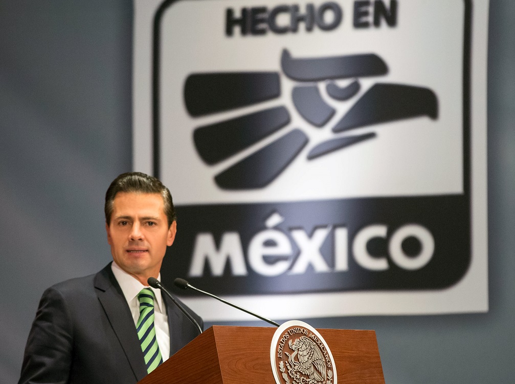 Presenta Peña Nieto campaña “Hecho en México” (+video)
