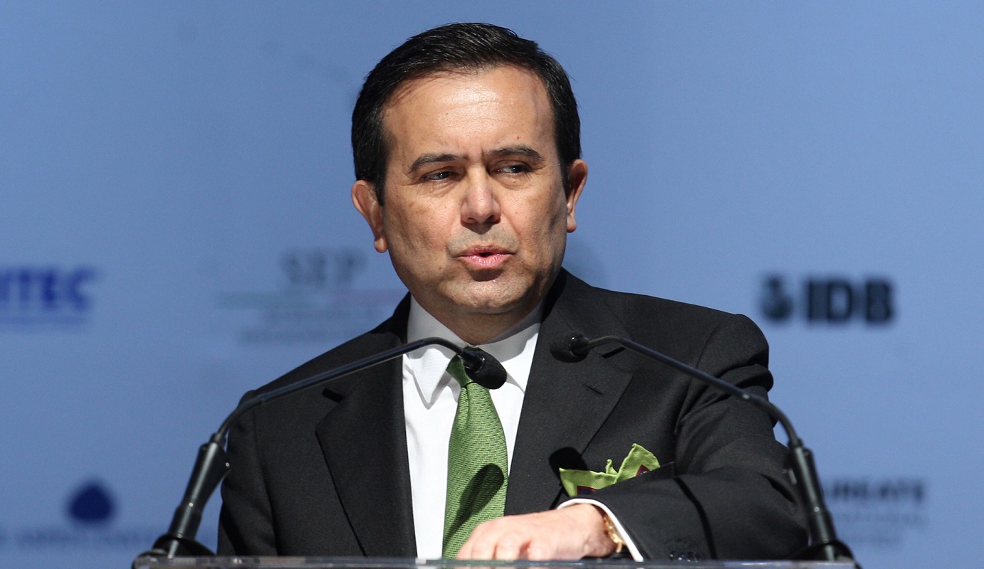 México no renegociará el TLCAN si EU insiste en imponer aranceles: Guajardo