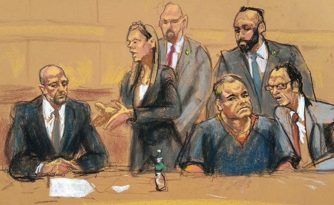 “El Chapo” comparece en NY; defensa se queja por condiciones de encarcelamiento