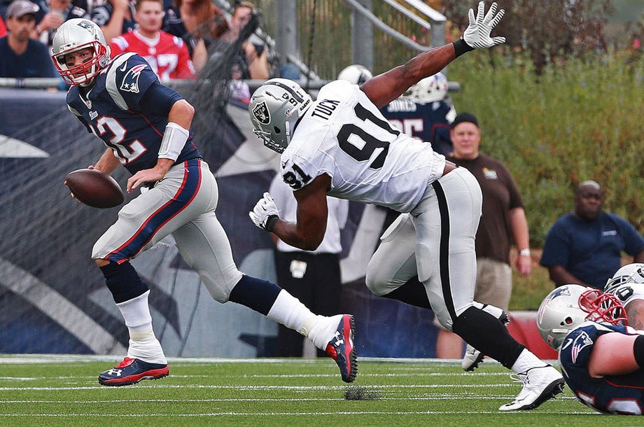 Patriots enfrentarán a Raiders en el Azteca