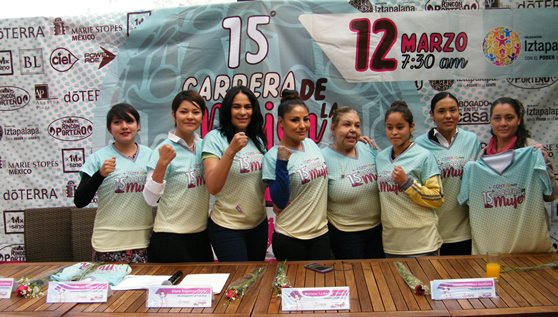Iztapalapa organiza Carrera de la Mujer