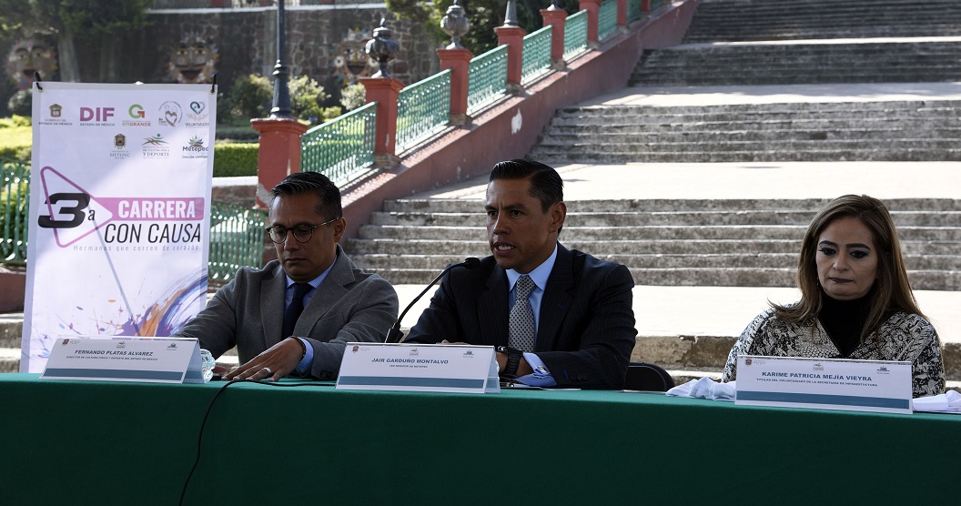 Correrán en Metepec con el corazón