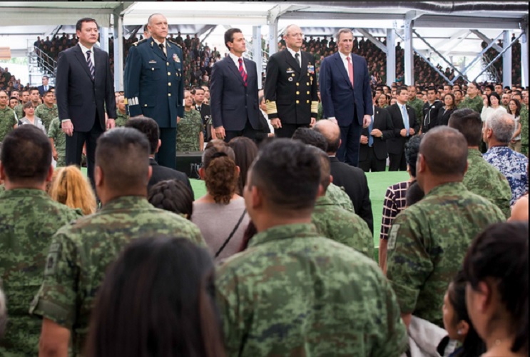 Inadmisibles las descalificaciones a las Fuerzas Armadas: Peña Nieto