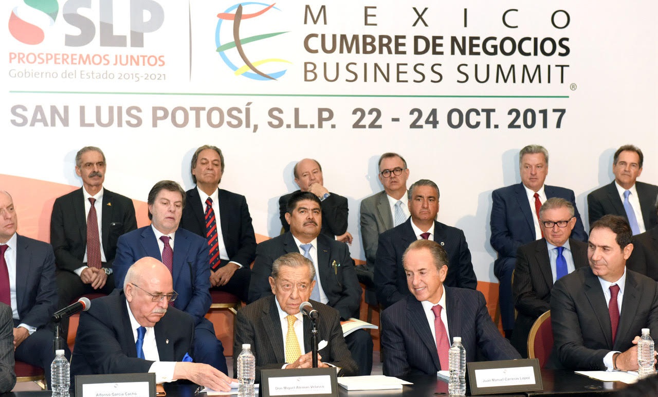 SLP sede de “México cumbre de negocios”