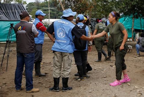 FARC inicia la entrega de sus armas a la ONU