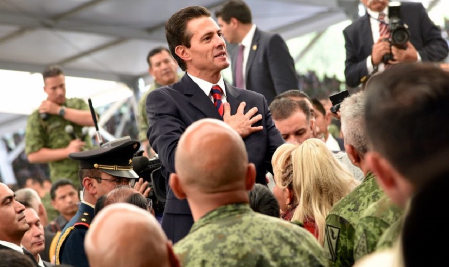 Triste balance del encuentro de Peña Nieto con militares