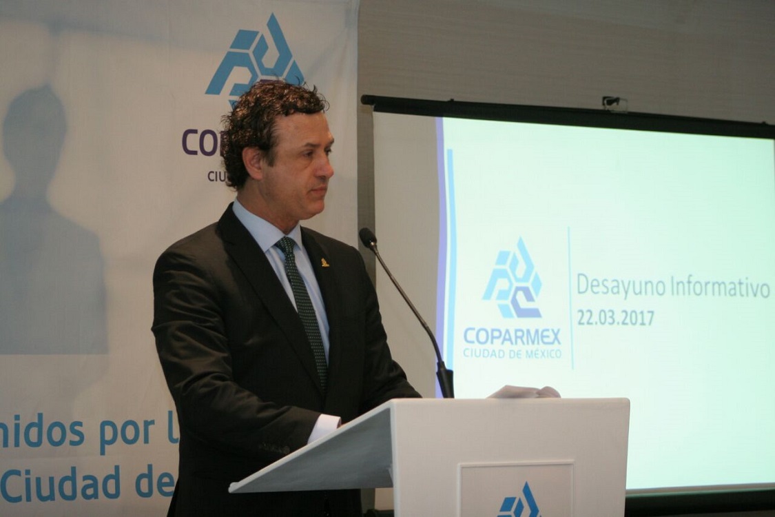Empresarios COPARMEX-CDMX llaman a modificar la reforma fiscal en aras de mejorar la competitividad
