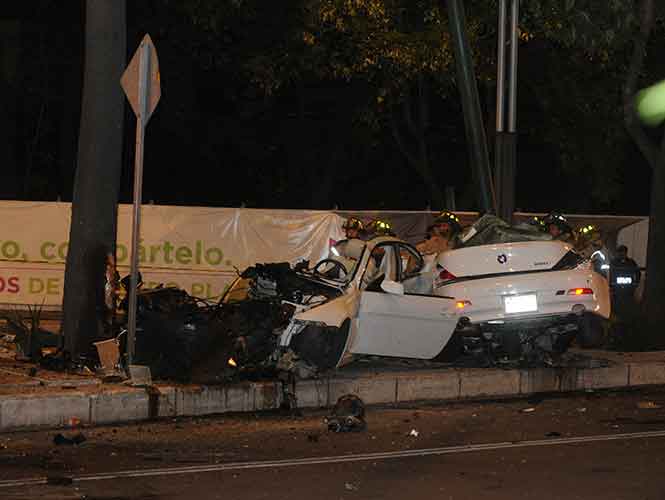 Responsable de accidente en Reforma irá al Reclusorio Sur
