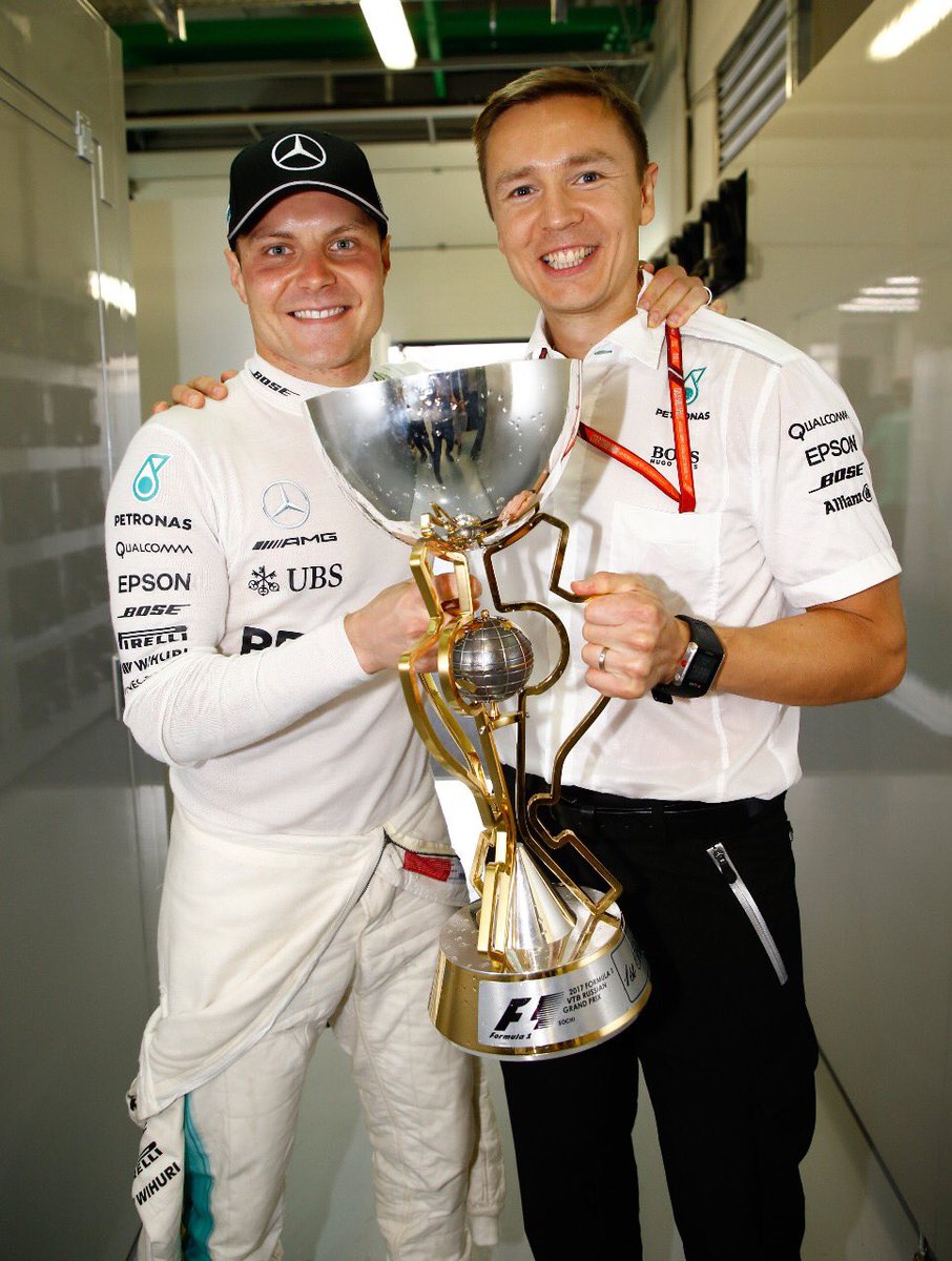 Valtteri Bottas vence a Vettel y logra en Rusia su primer victoria en F1