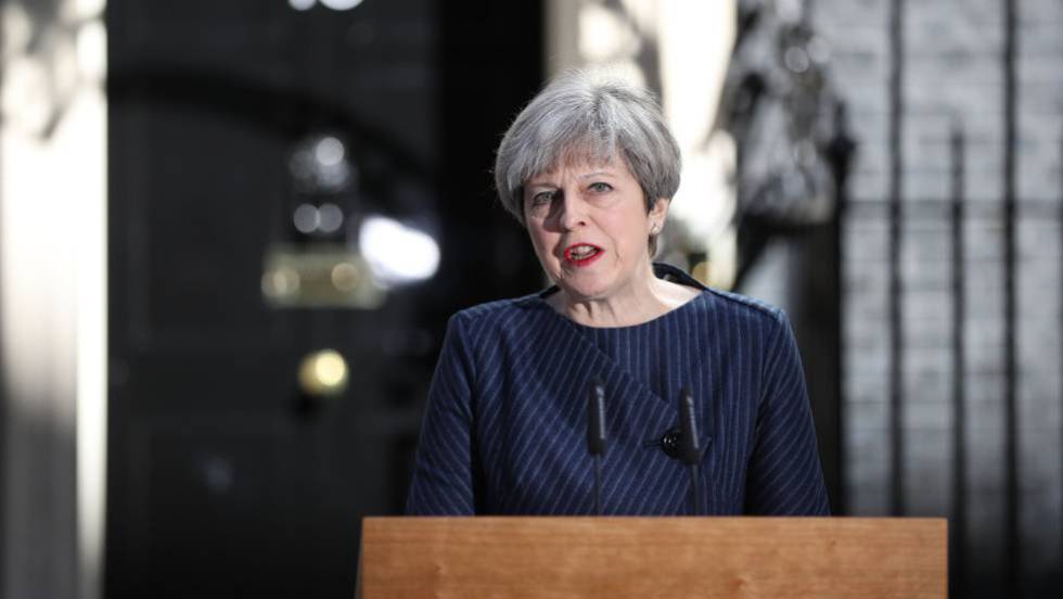 Theresa May convoca a elecciones anticipadas en Reino Unido