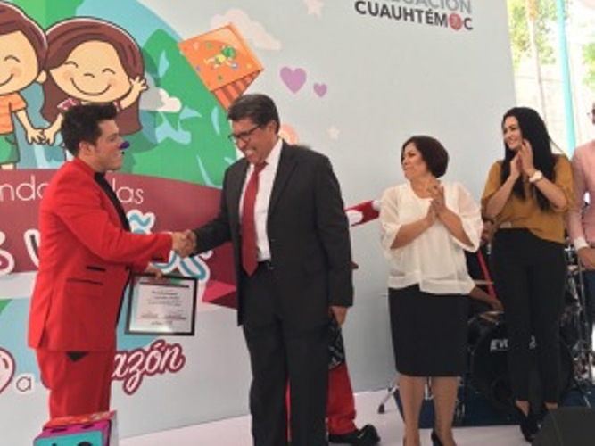 Festejan en Cuauhtémoc a más de 10 mil niños con actividades recreativas y juguetes