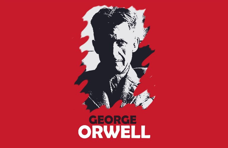 HOMO ESPACIOS: George Orwell… un escritor contra el totalitarismo