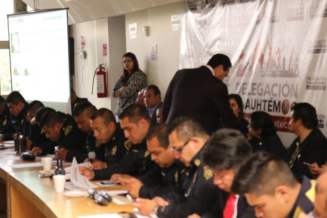 Redoblan esfuerzos para brindar seguridad en Semana Santa en la delegación Cuauhtémoc