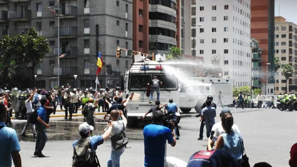 Se intensifican las protestas en Venezuela