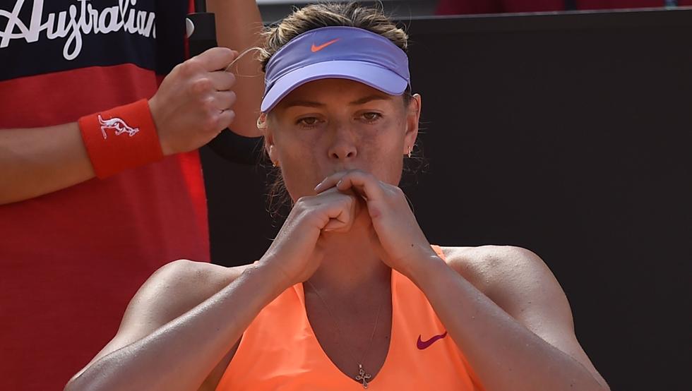 Sharapova responde a Roland Garros: “Me levantaré”