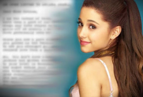 Ariana Grande recibe conmovedora carta de padre de tres fans