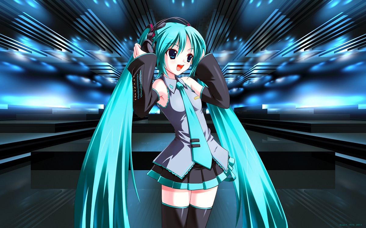 Miku Hatsune, la famosa cantante virtual japonesa  presente en la Feria Internacional de las Culturas Amigas