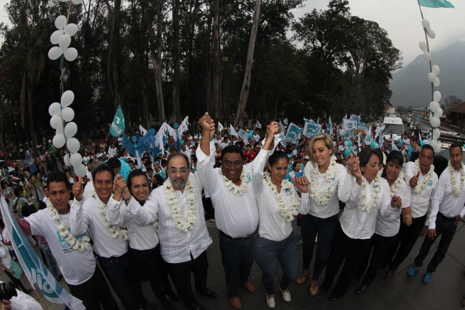 Candidatos de Nueva Alianza en Veracruz, reafirman su compromiso con la entidad