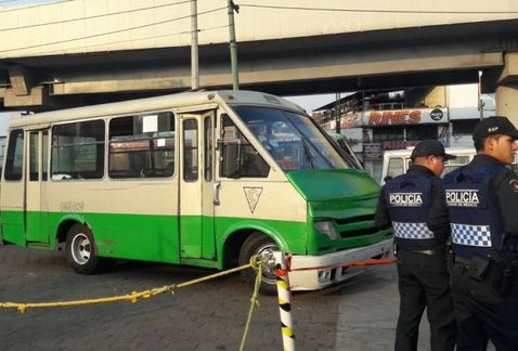Asesinan a pasajero tras oponerse a asalto en avenida Tláhuac