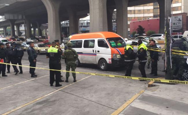 Mueren 3 en asalto a transporte público en Naucalpan