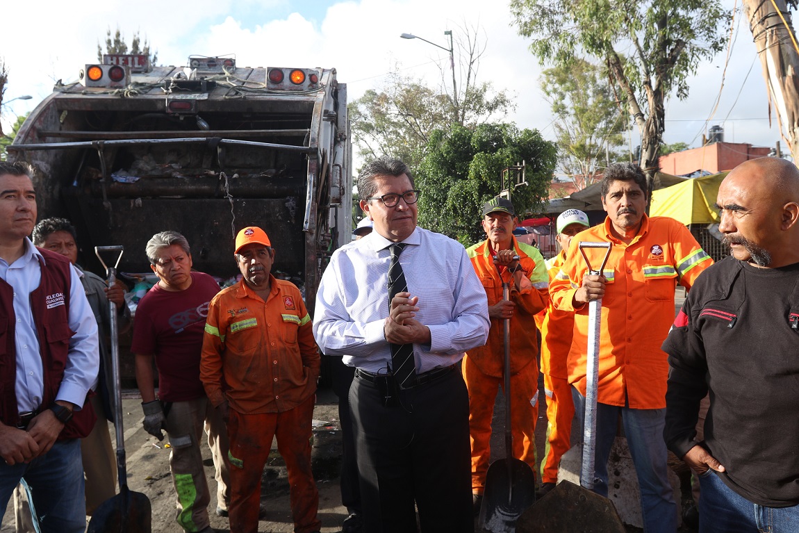 Continúan acciones para erradicar tiraderos de basura en Cuauhtémoc