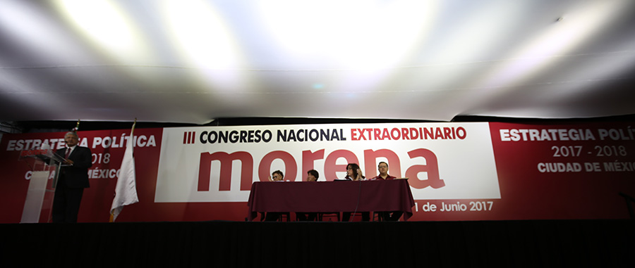 Morena, primera fuerza transformadora en México: AMLO