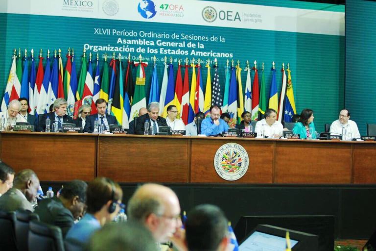 Concluye el 47 Periodo Ordinario de Sesiones de la Asamblea General de la OEA
