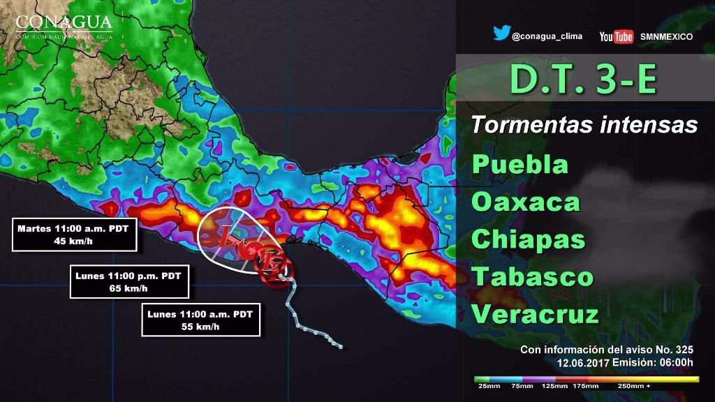 Suspenden clases en Oaxaca por las lluvias