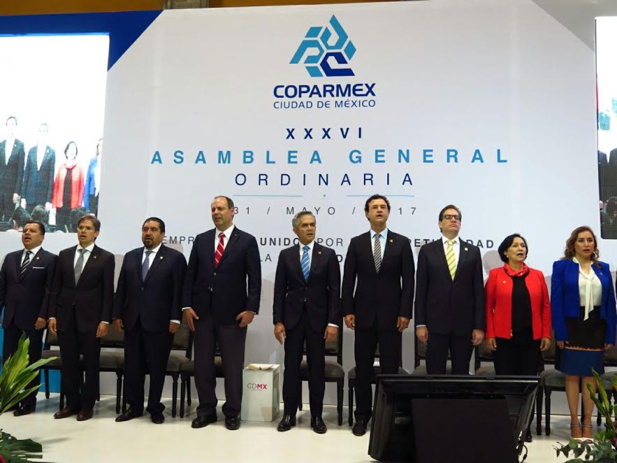 Plantea COPARMEX-CDMX cinco retos para la Ciudad de México