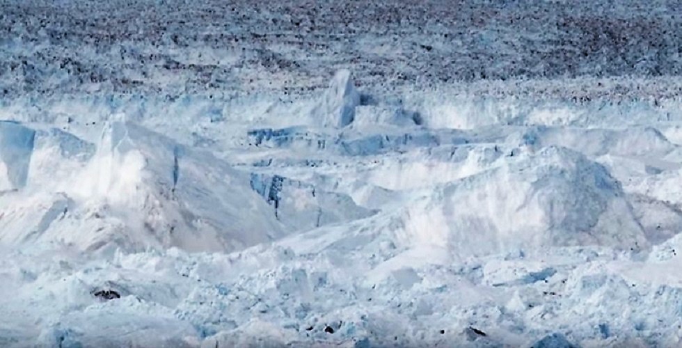 Captan científicos parto de un enorme glaciar en Groenlandia (+video)