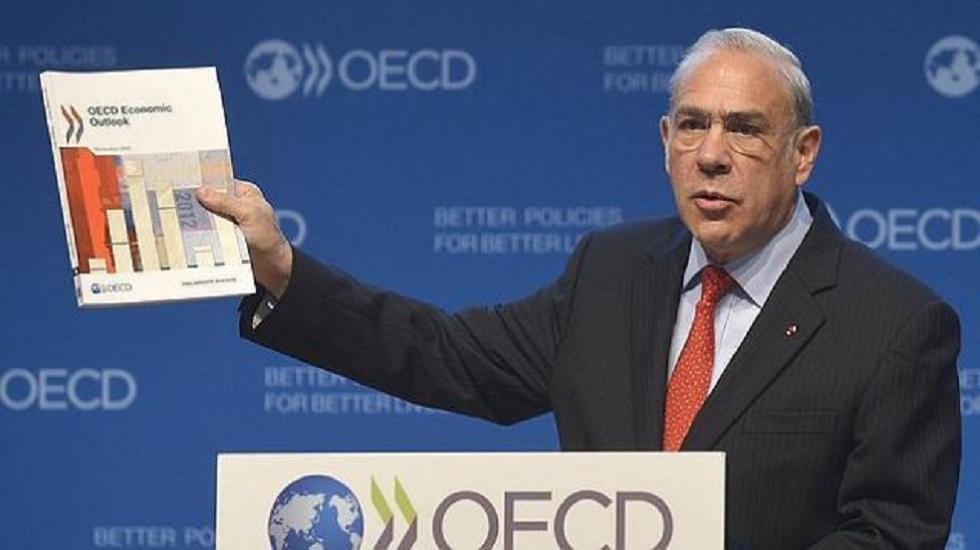 La OCDE prevé que la economía mundial repunte de manera moderada