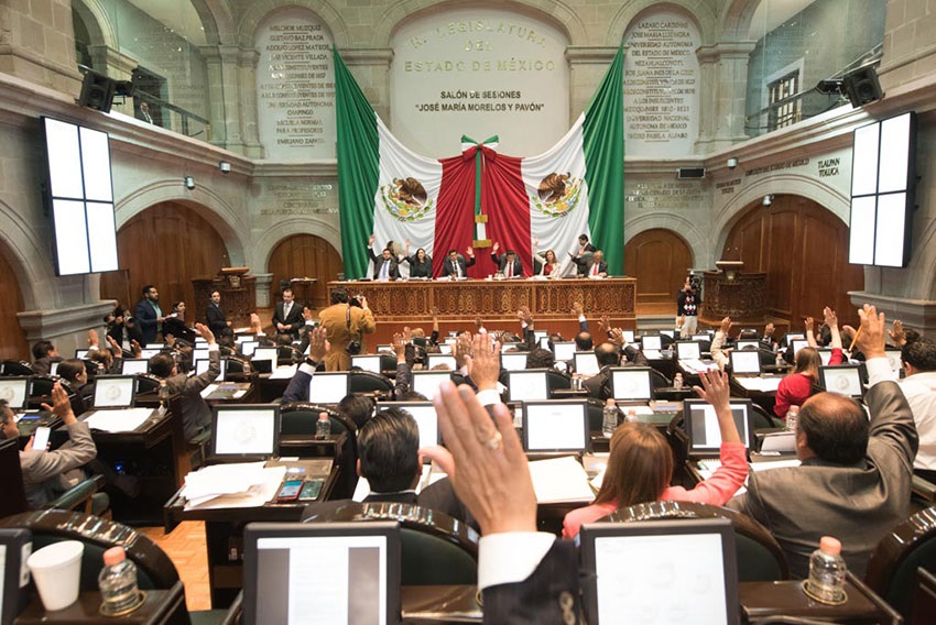 Inicia legislatura mexiquense sexto periodo ordinario