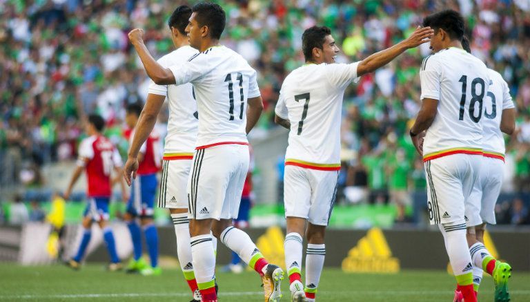 México vence a Paraguay en partido amistoso