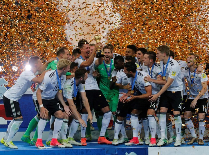 Alemania se impone a Chile 1-0 en la final de la Copa Confederaciones