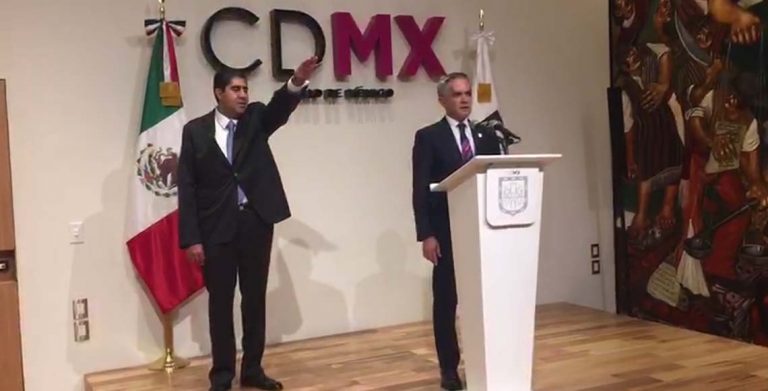 Edmundo Garrido, nuevo titular de la PGJ-CDMX