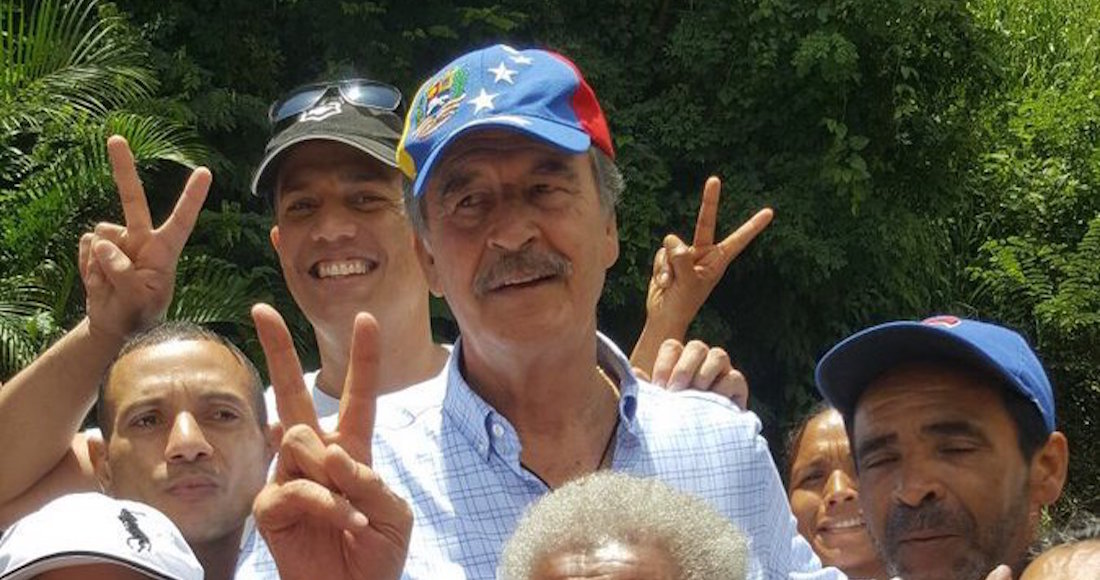 Vicente Fox, persona ‘non grata’ en Venezuela