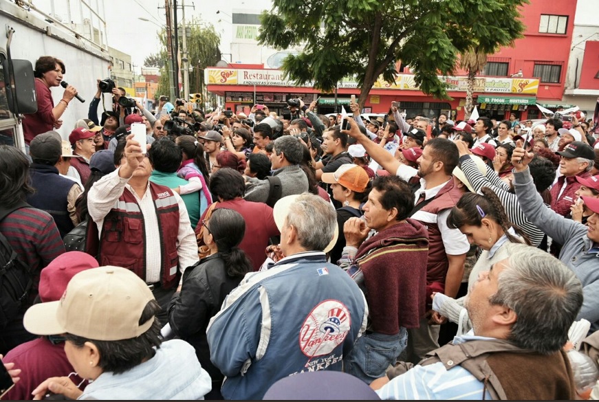 Autoridades de la Gustavo A. Madero impiden instalar campamento a Morena