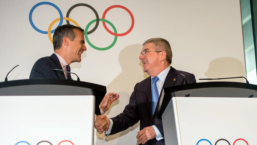 Los Ángeles y París van por los Juegos Olímpicos 2024