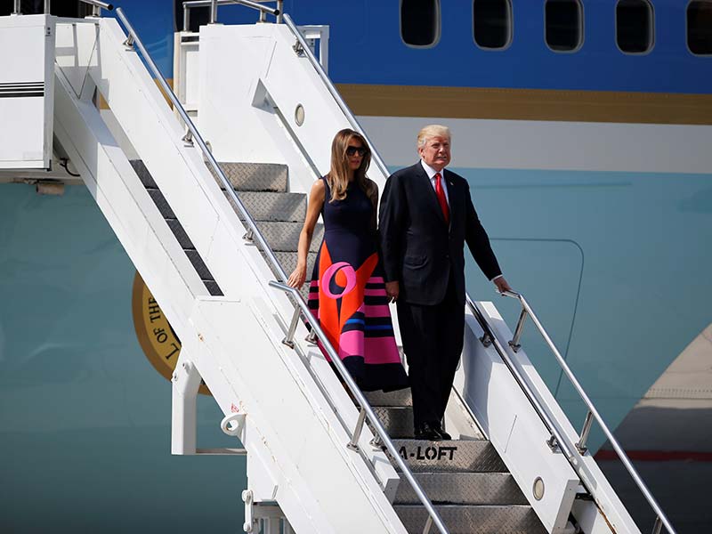 Trump llega a Alemania para cumbre del G-20