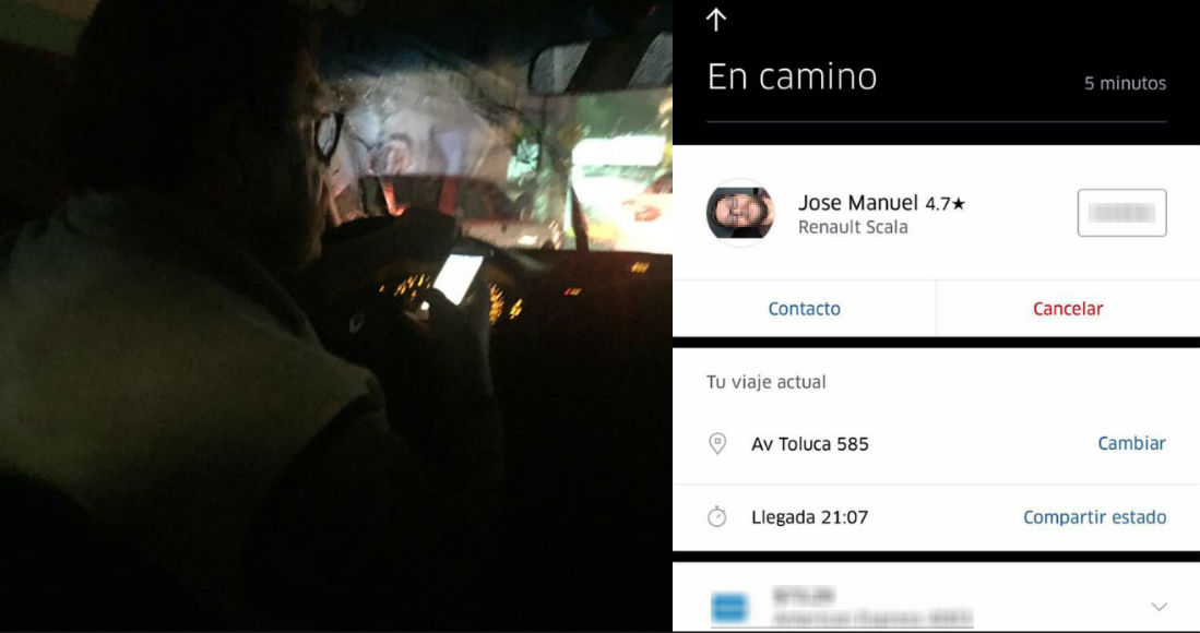 Usuaria de Uber denuncia a chofer que veía porno mientras conducía