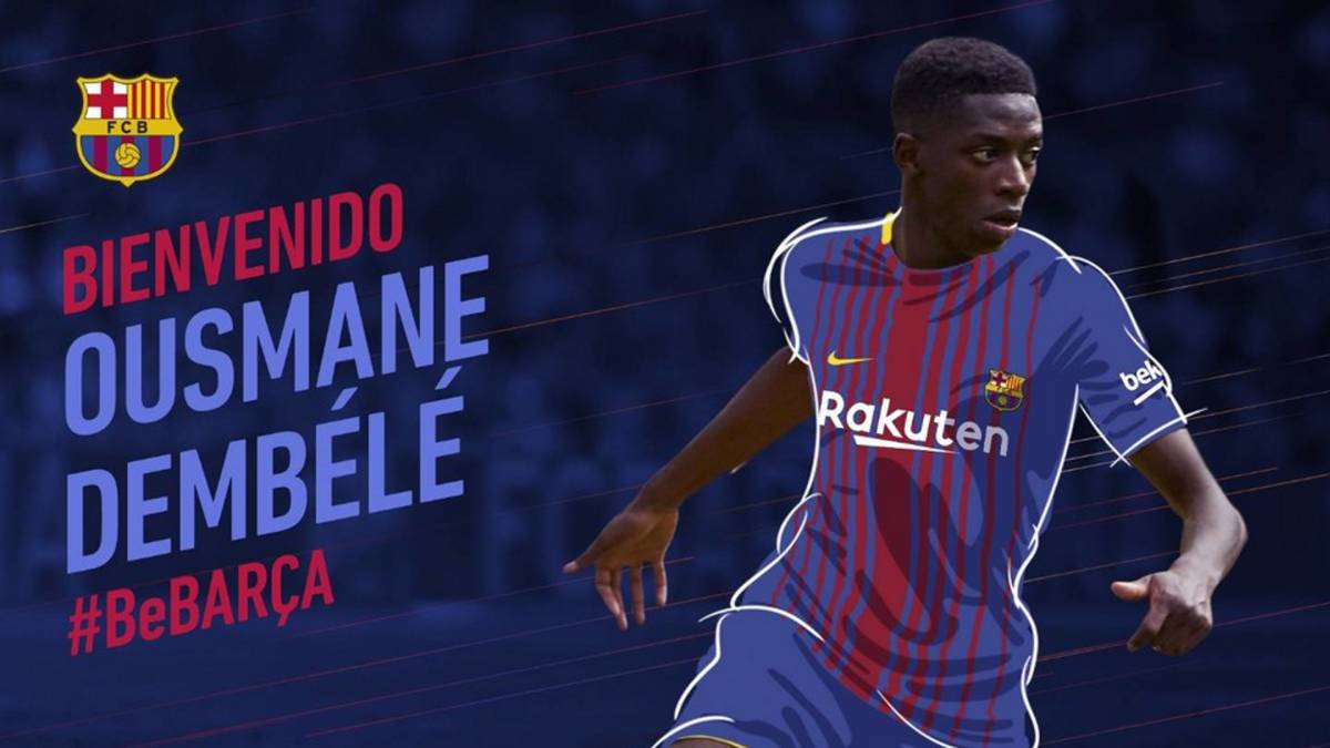 Oficial: Barcelona ficha a Dembélé por 105 millones