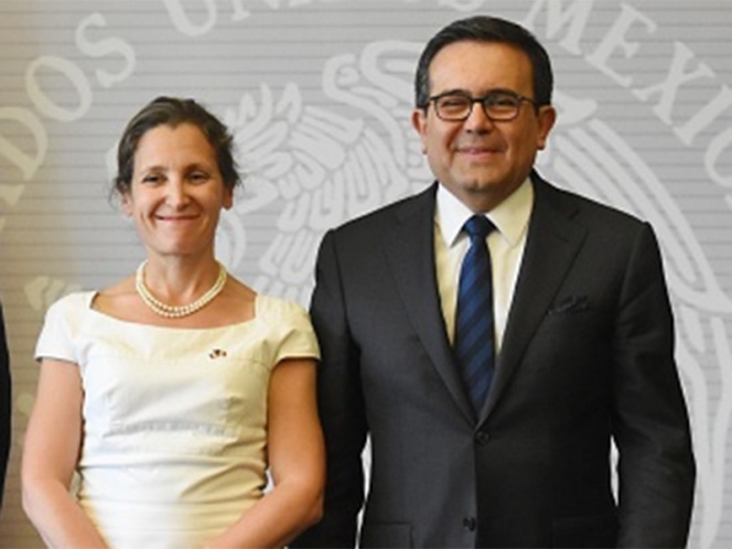 México y Canadá se reúnen previo a renegociación del TLCAN